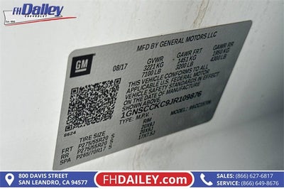 2018 Chevrolet Tahoe Premier