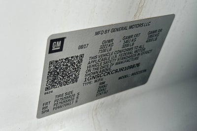 2018 Chevrolet Tahoe Premier