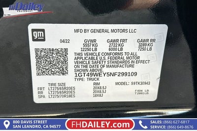 2022 GMC Sierra 3500 HD Denali