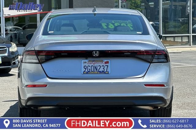 2023 Honda Accord Sedan LX