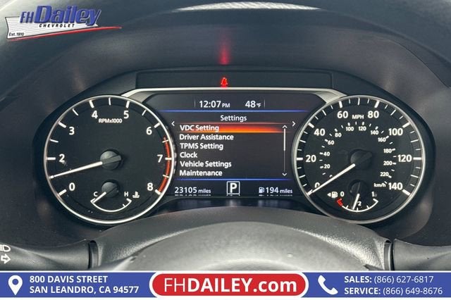 2025 Nissan Altima SV