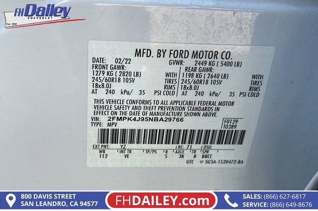 2022 Ford Edge SEL