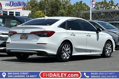 2022 Honda Civic Sedan LX
