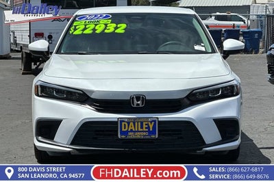 2022 Honda Civic Sedan LX