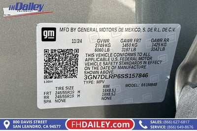 2025 Chevrolet Equinox EV LT