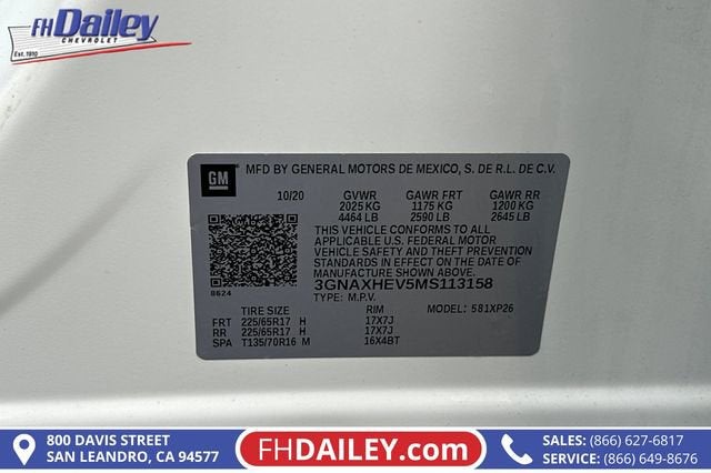 2021 Chevrolet Equinox LS