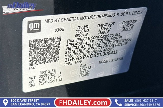 2025 Chevrolet Equinox LT