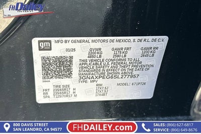 2025 Chevrolet Equinox LT