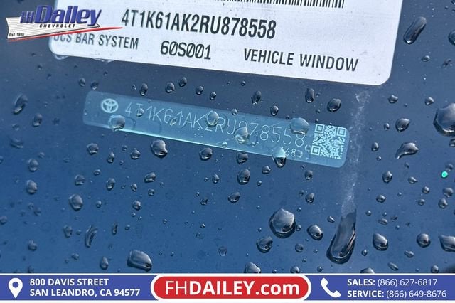 2024 Toyota Camry XSE