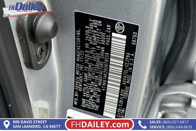 2024 Toyota Camry XSE