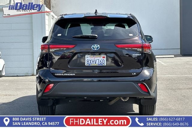 2021 Toyota Highlander Hybrid LE