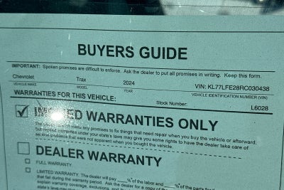 2024 Chevrolet Trax LS