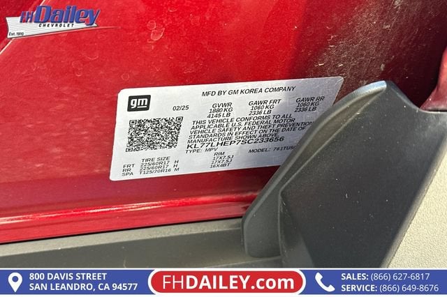 2025 Chevrolet Trax LT