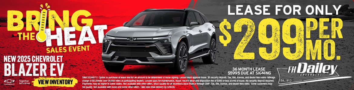 New 2025 Chevrolet Blazer EV