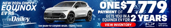 New 2024 Chevy Equinox EV