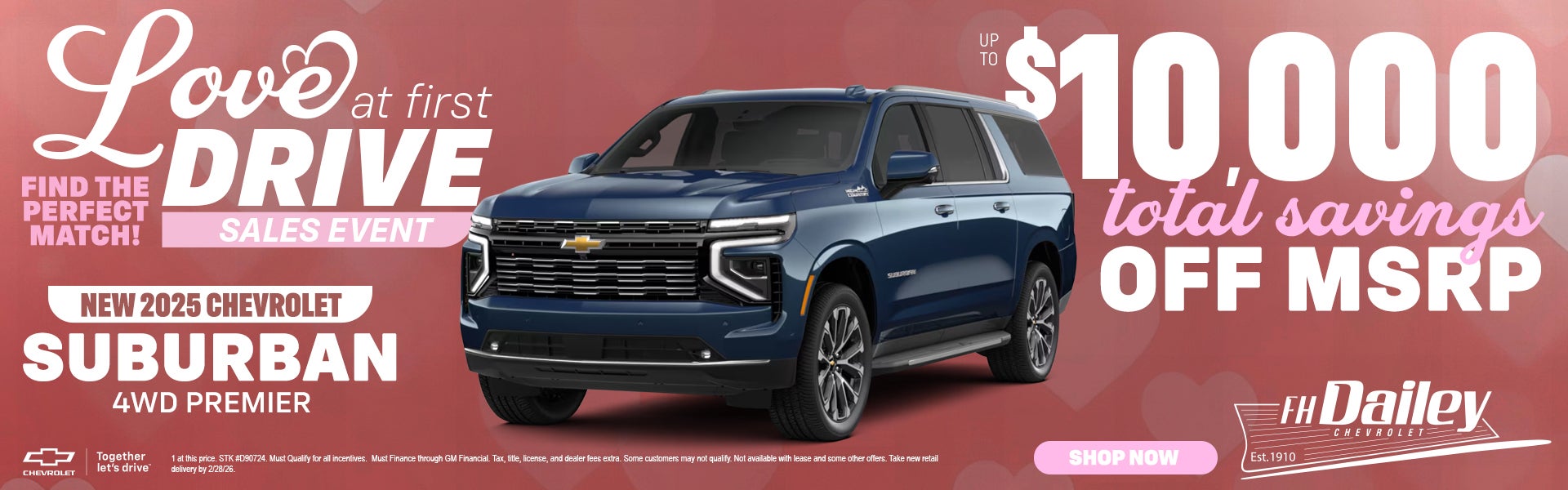 New 2025 Chevrolet Suburban 4WD Premier