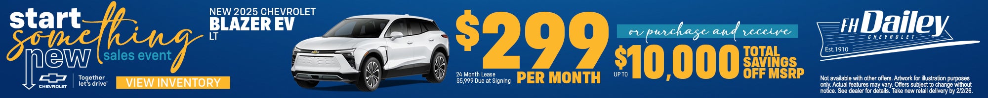 2025 BLAZER EV