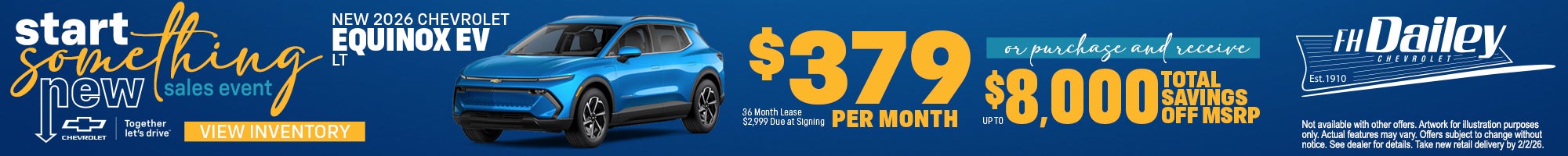 2026 CHEVROLET EQUINOX EV