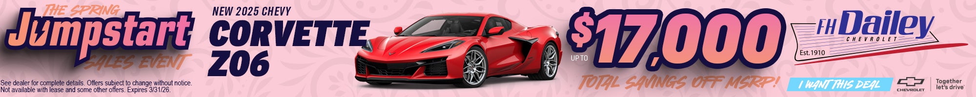 2025 CHEVY CORVETTE Z06