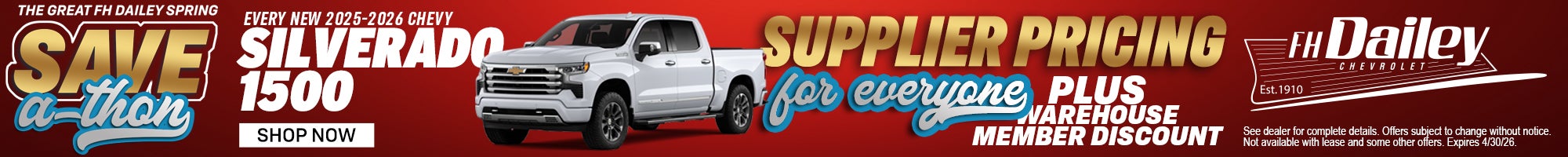 2025-2026 CHEVY SILVERADO 1500