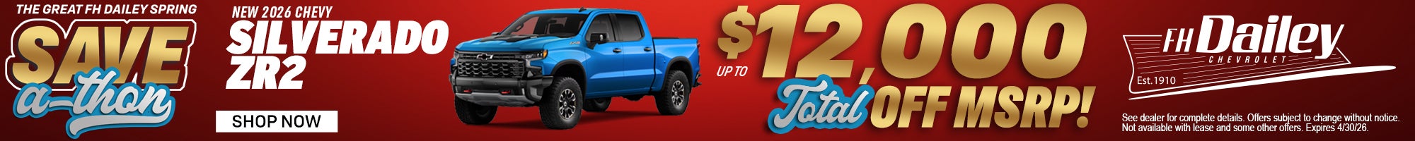 2026 CHEVY SILVERADO ZR2