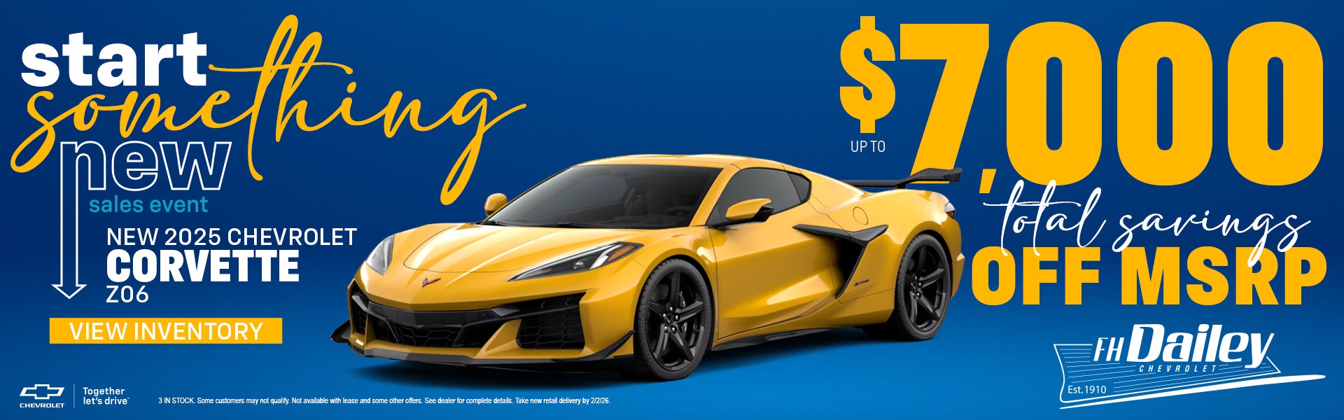 2026 Corvette Special